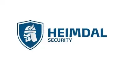 Hemdal security logo on a white background.