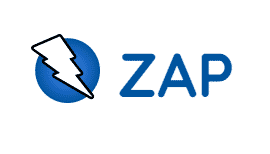 The zap logo on a white background.