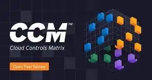 The logo for ccm cloud control matrix.