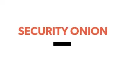 Security onion logo on a white background.