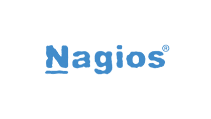 The logo for nagios on a white background.