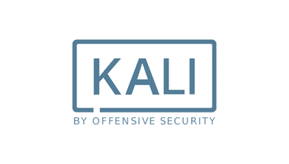 Kali by offensive security logo.