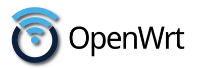 A blue wi-fi logo on a black background.