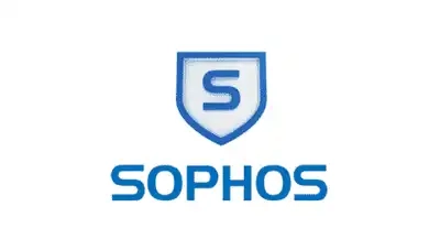 Sophos logo on a white background.