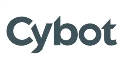 The cybot logo on a white background.