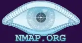 Nmap org logo with an eye on it.