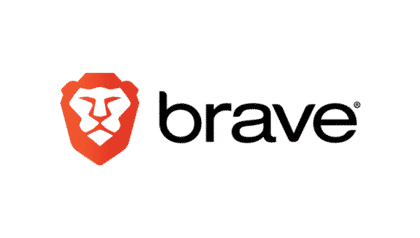 The brave logo on a white background.