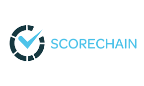 Scorechain logo on a white background.