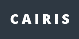 Cairis logo on a dark background.