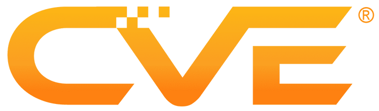 The cve logo on a green background.