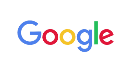 The google logo is shown on a white background.
