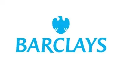 Barclay's logo on a white background.