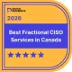 Best Fractional CISO Service in Canada Badge